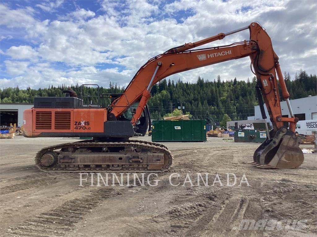 Hitachi ZX470LC-5 Gravemaskiner på larvebånd