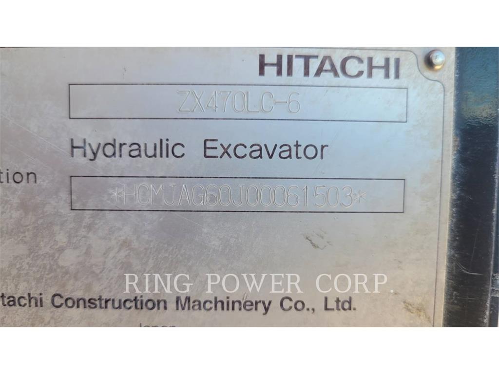 Hitachi ZX470LC6 Gravemaskiner på larvebånd
