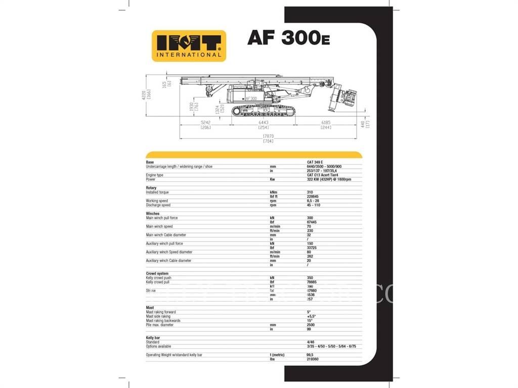 IMT AF300E Overfladeboreudstyr / Borerigge