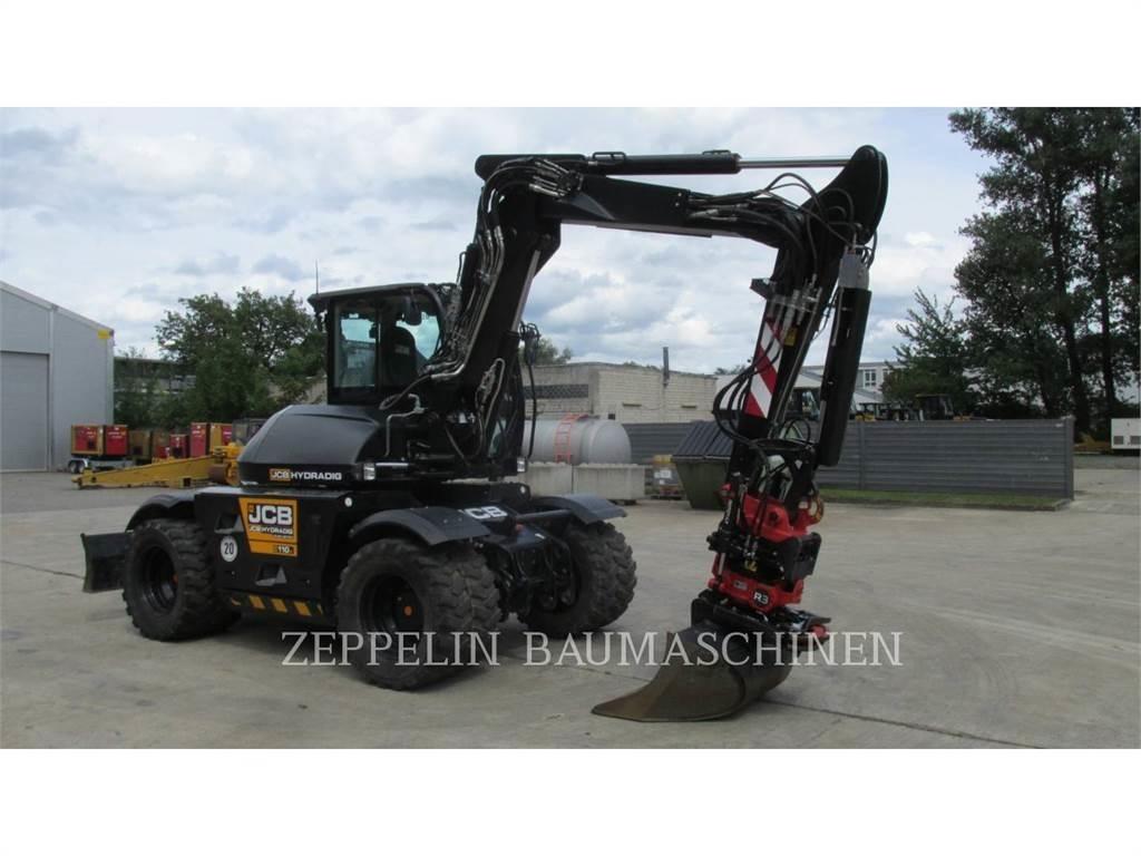 JCB 110W Gravemaskiner på hjul