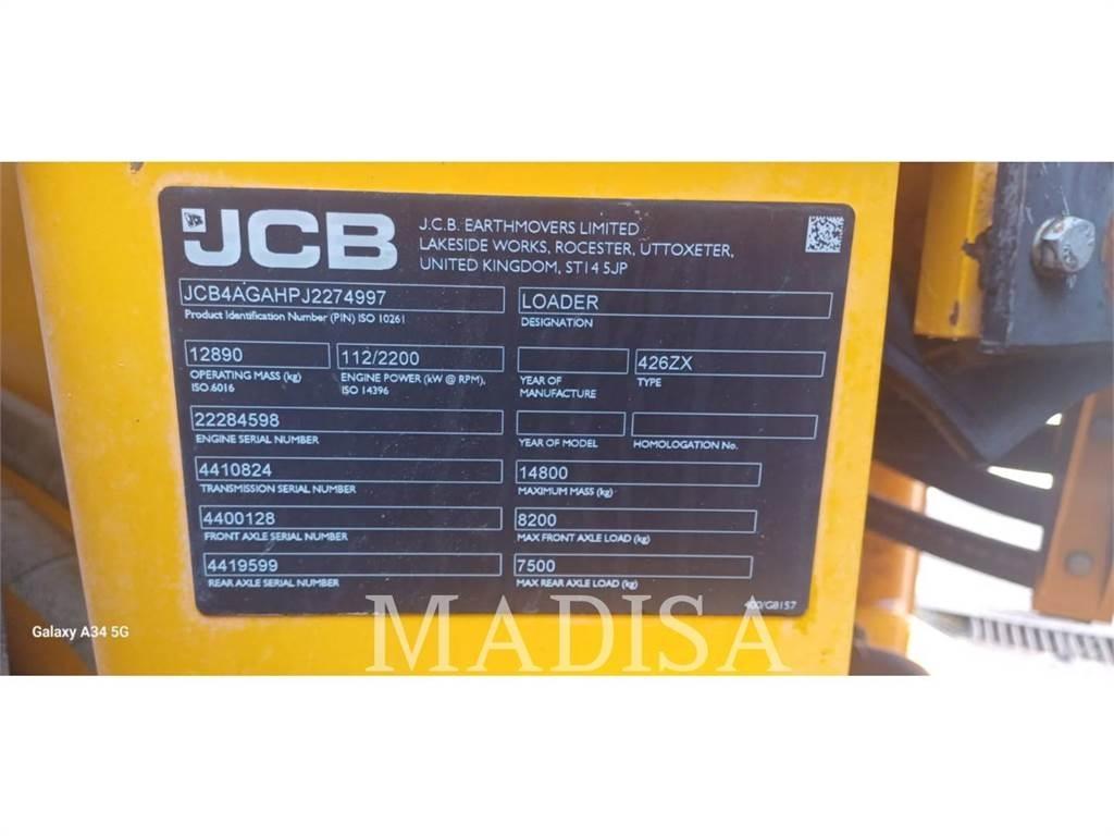 JCB 426B ZX Læssemaskiner på hjul