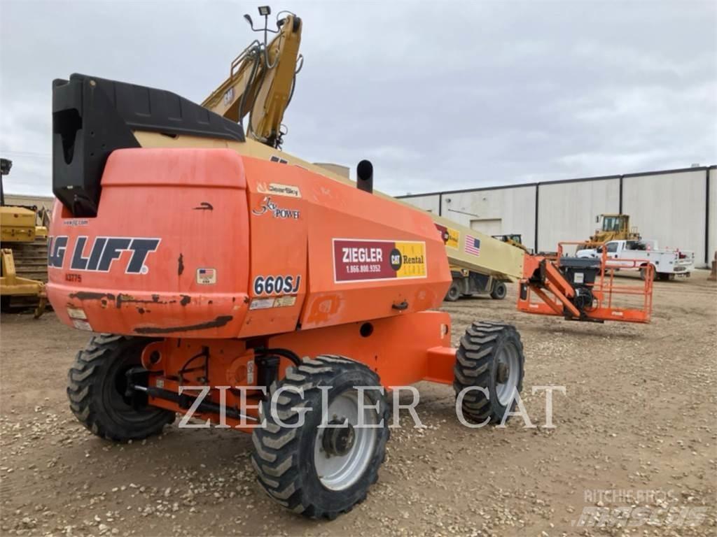 JLG 660SJ Bomlifte med knækarm