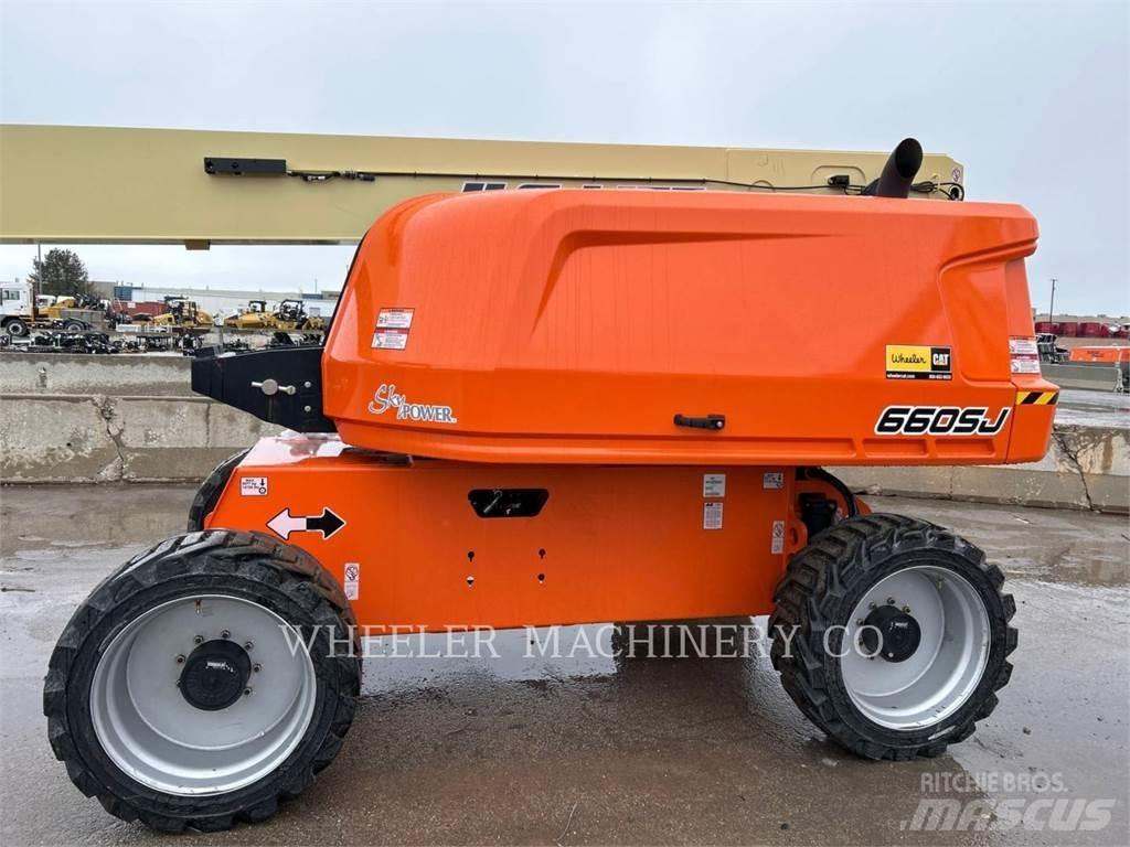 JLG 660SJ SP Bomlifte med knækarm