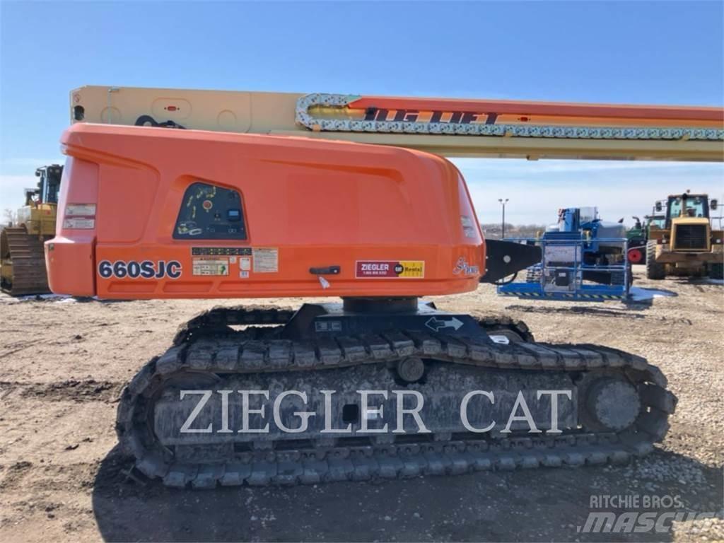 JLG 660SJC Bomlifte med knækarm