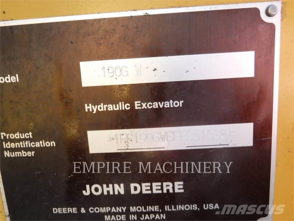 John Deere 190G Gravemaskiner på larvebånd
