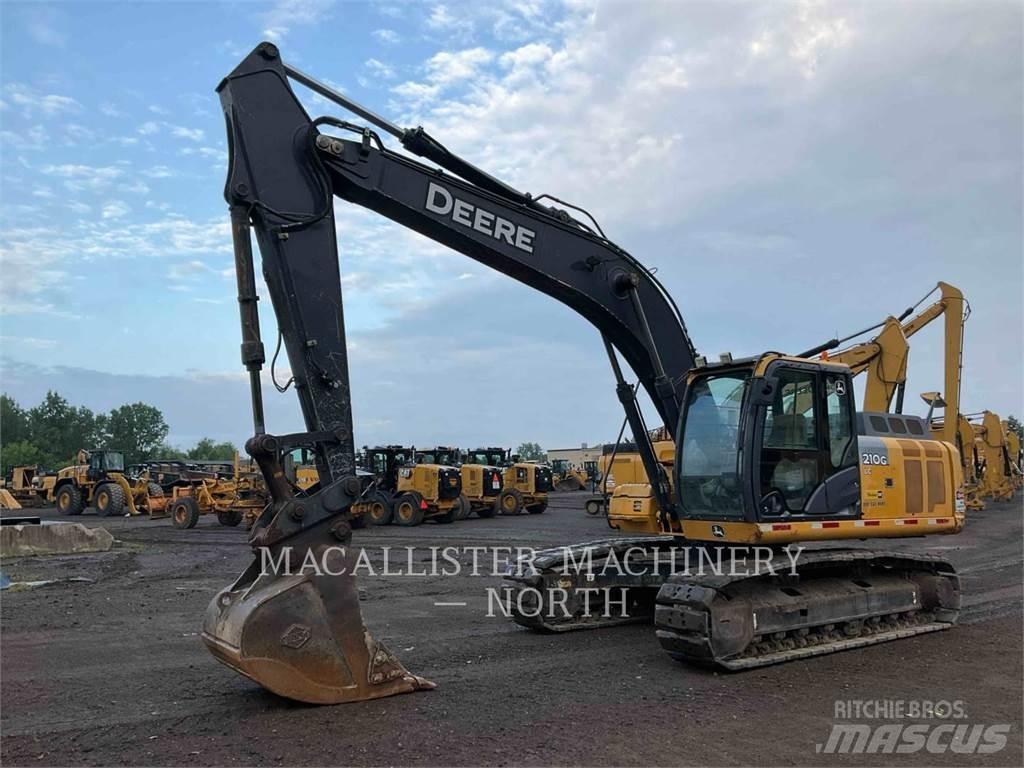 John Deere 210G Gravemaskiner på larvebånd