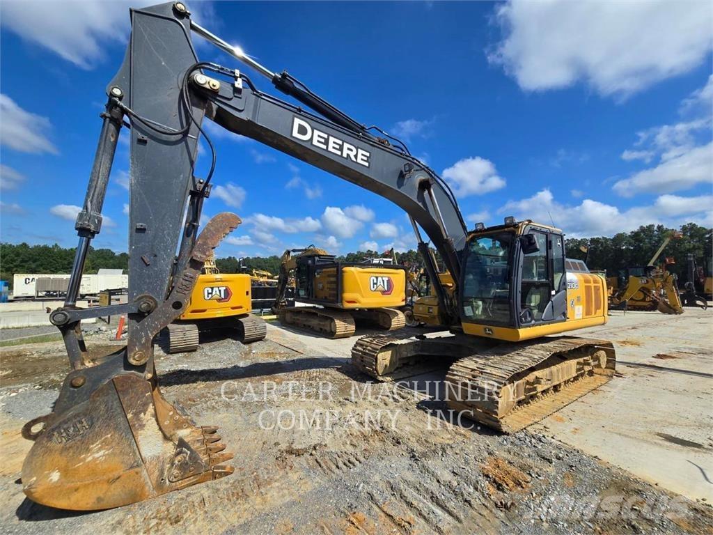 John Deere 210G Gravemaskiner på larvebånd