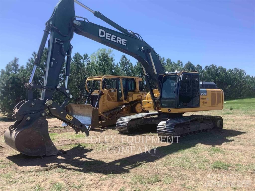John Deere 250G Gravemaskiner på larvebånd