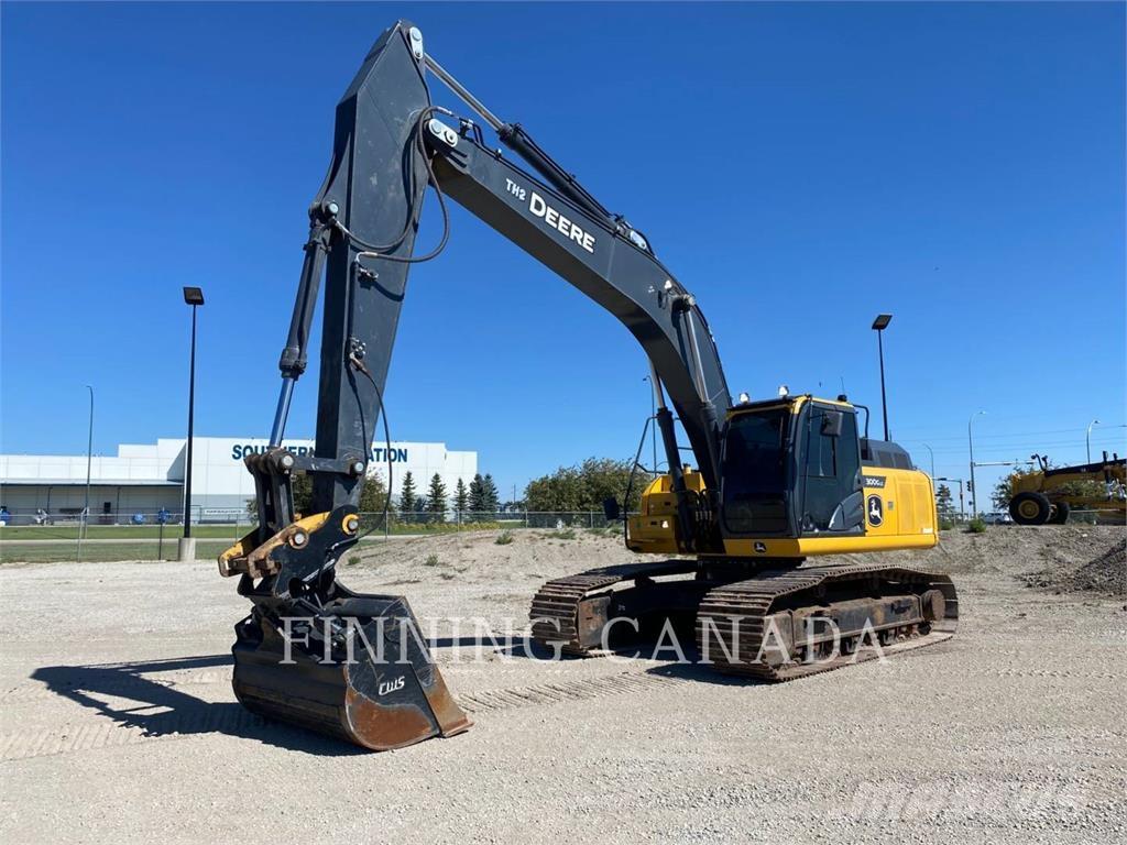 John Deere 300GLC Gravemaskiner på larvebånd