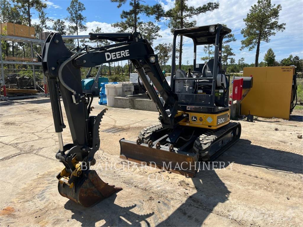 John Deere 30G Gravemaskiner på larvebånd