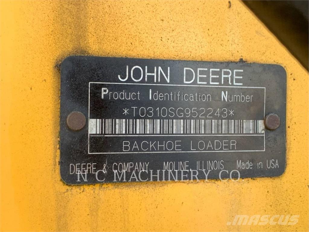John Deere 310SG Rendegravere