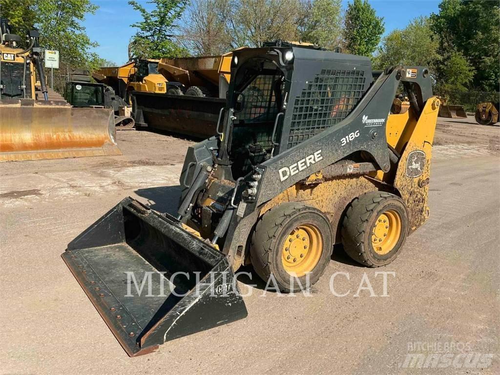 John Deere 318G Minilæsser - skridstyret