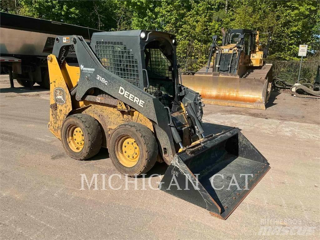 John Deere 318G Minilæsser - skridstyret
