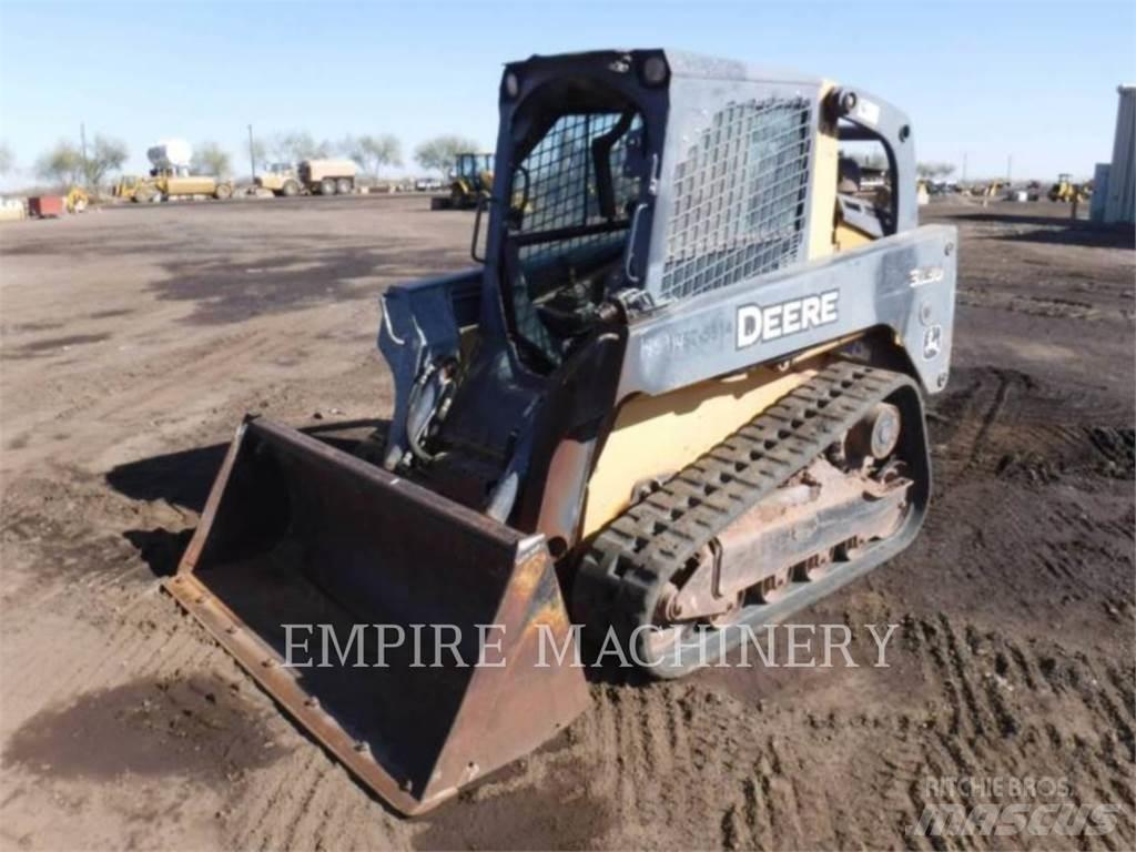 John Deere 323D Minilæsser - skridstyret