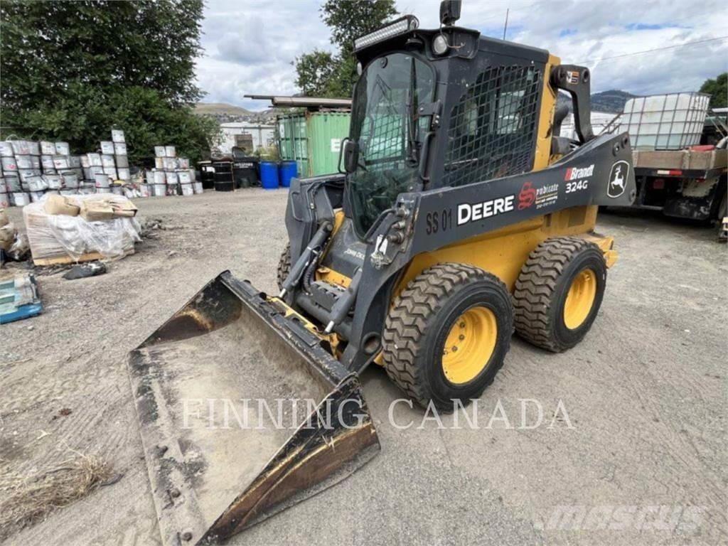 John Deere 324G Minilæsser - skridstyret
