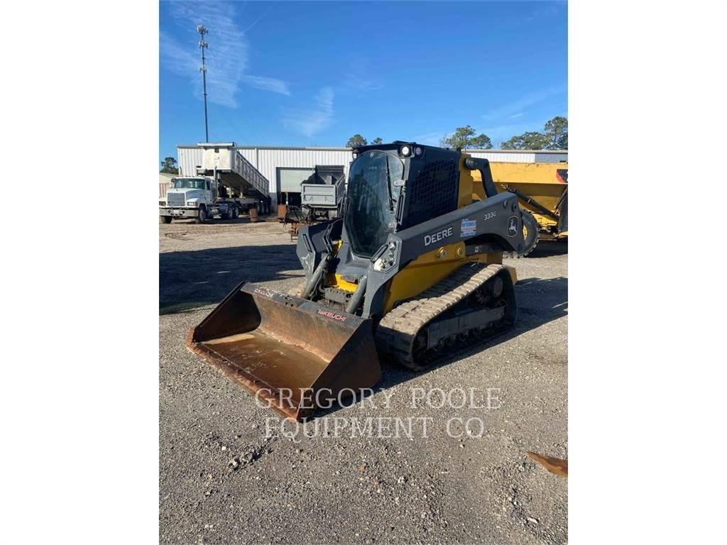 John Deere 333G Larvebåndslæssere