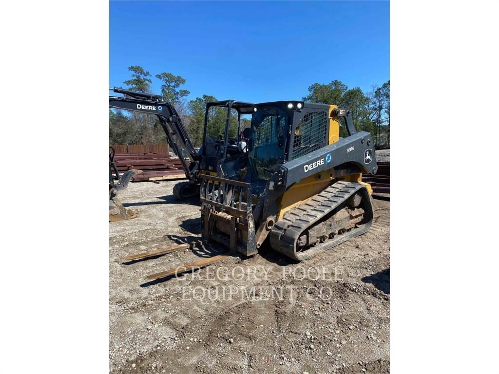 John Deere 333G Larvebåndslæssere