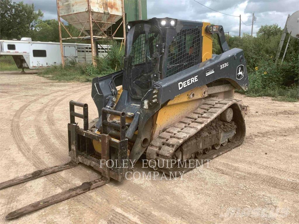 John Deere 333G Minilæsser - skridstyret
