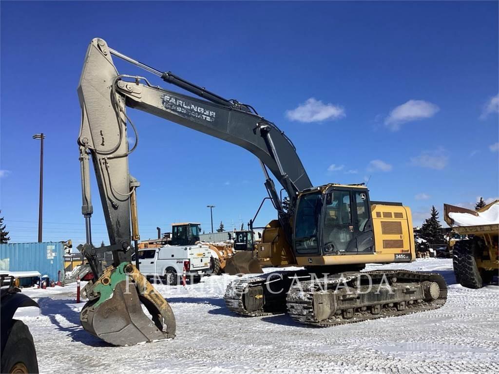 John Deere 345G LC Gravemaskiner på larvebånd