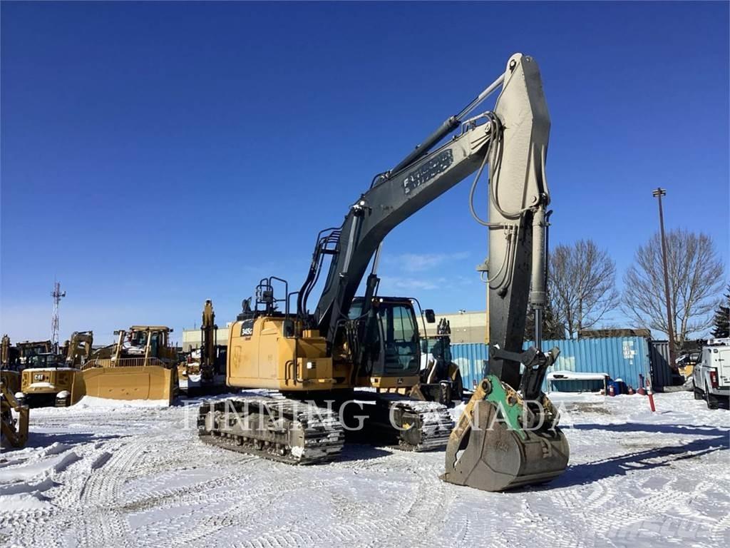 John Deere 345G LC Gravemaskiner på larvebånd