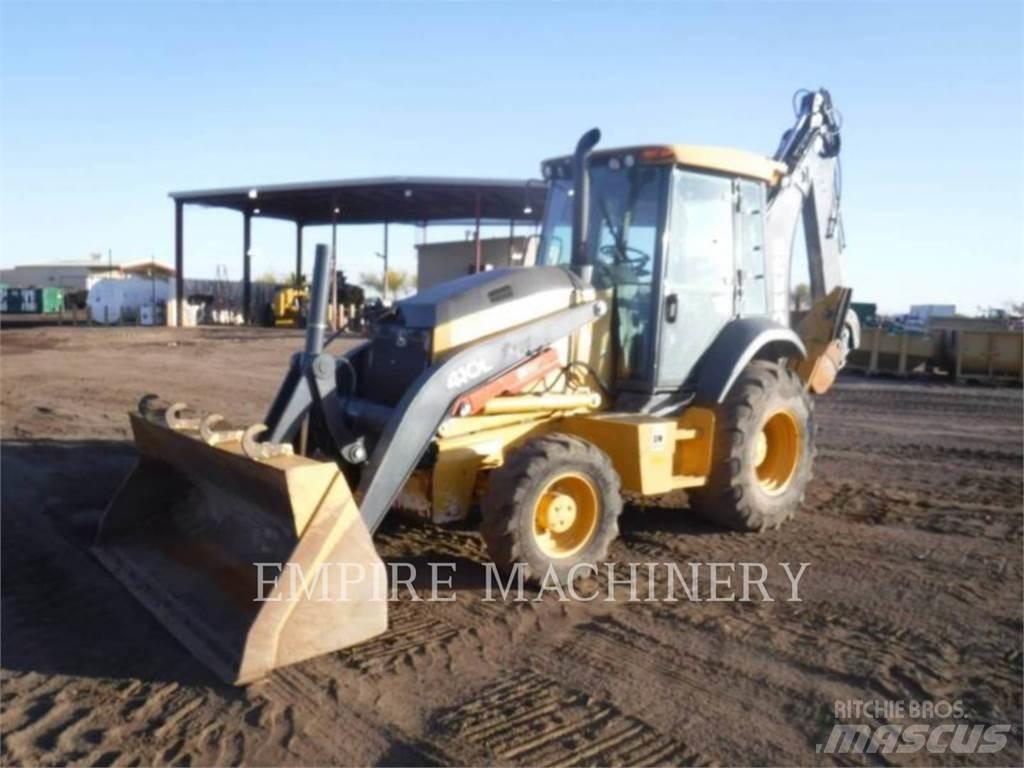 John Deere 410L Rendegravere