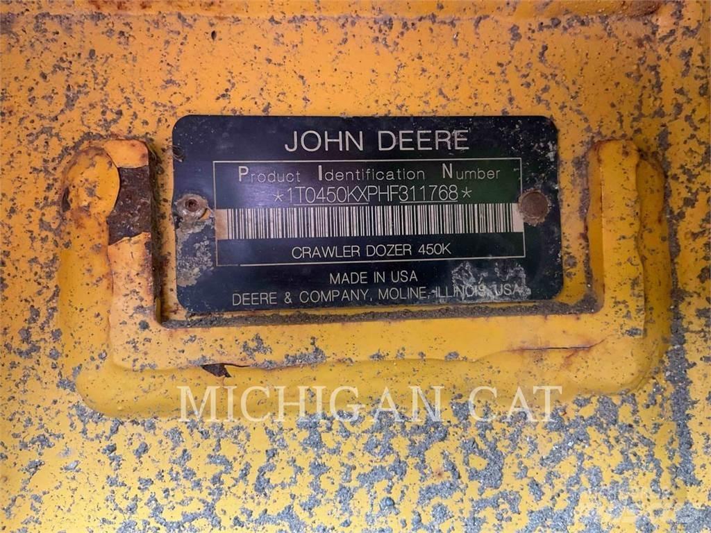 John Deere 450K Bulldozer på larvebånd