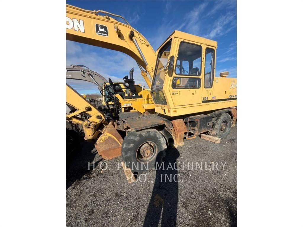 John Deere 595 Gravemaskiner på larvebånd