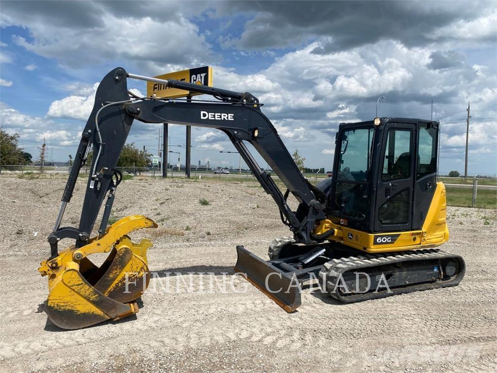 John Deere 60G Gravemaskiner på larvebånd