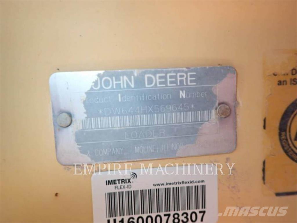John Deere 644H Læssemaskiner på hjul