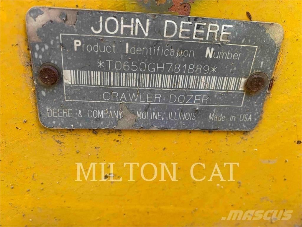 John Deere 650G Bulldozer på larvebånd