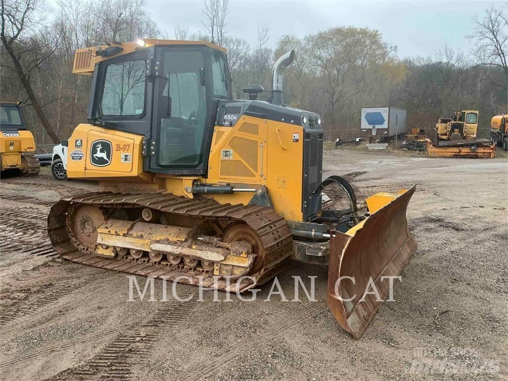 John Deere 650K LGP Bulldozer på larvebånd