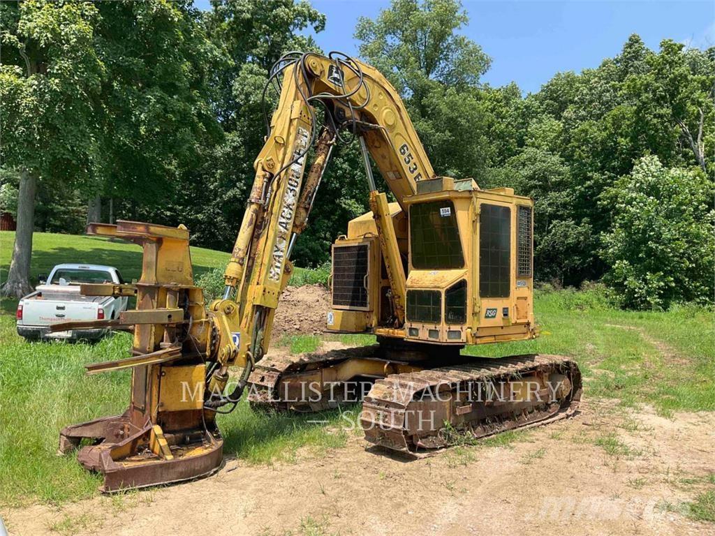 John Deere 653E Fældebunkelæggere