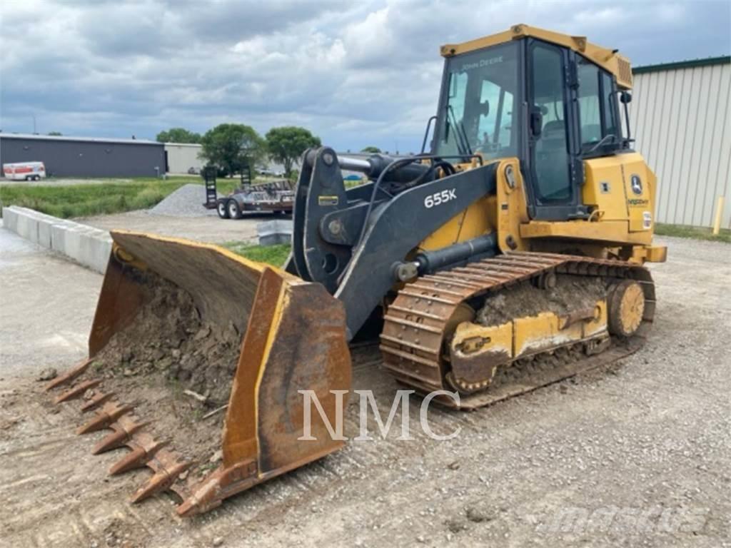 John Deere 655 Larvebåndslæssere