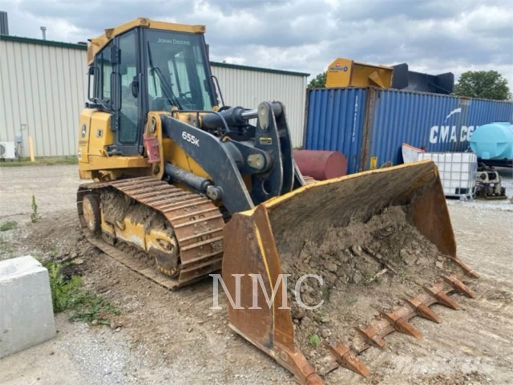 John Deere 655 Larvebåndslæssere