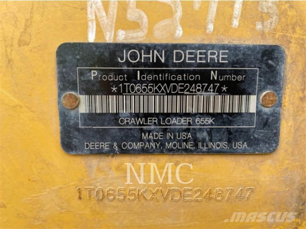 John Deere 655 Larvebåndslæssere