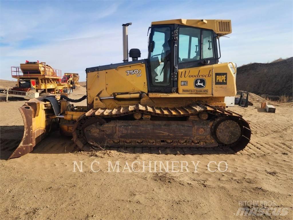 John Deere 750J LGP Bulldozer på larvebånd