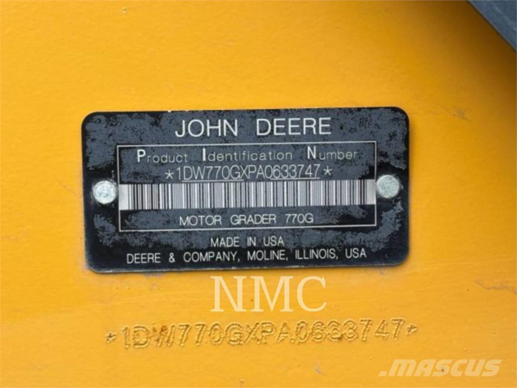 John Deere 770G Vejhøvle / Gradere