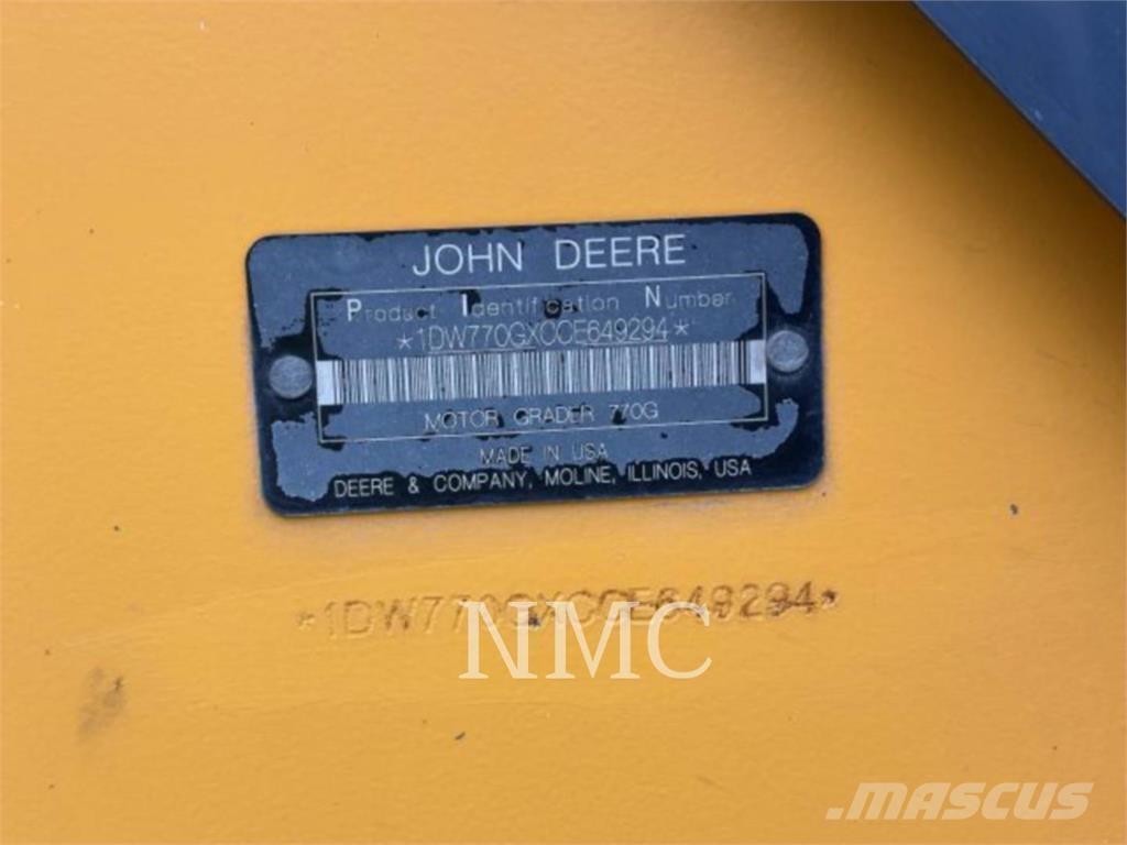 John Deere 770G_JD Vejhøvle / Gradere