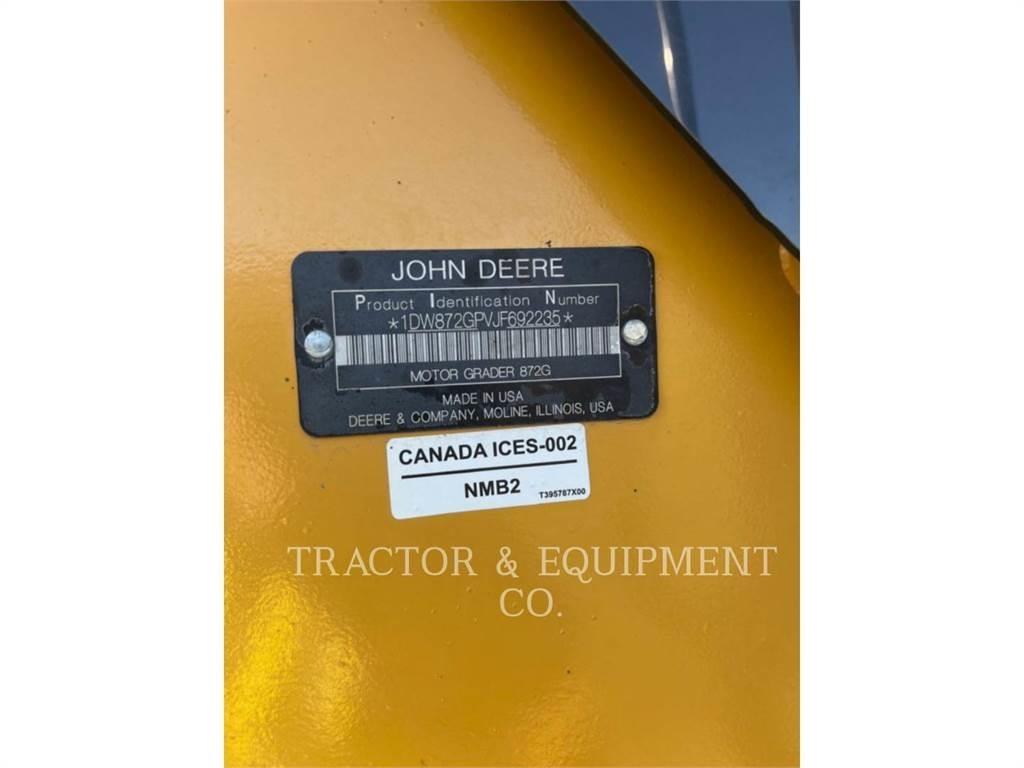 John Deere 872GP Vejhøvle / Gradere