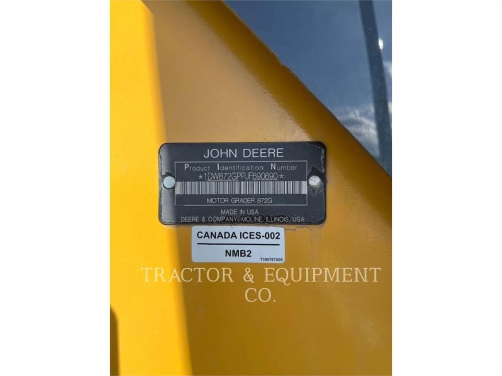 John Deere 872GP Vejhøvle / Gradere