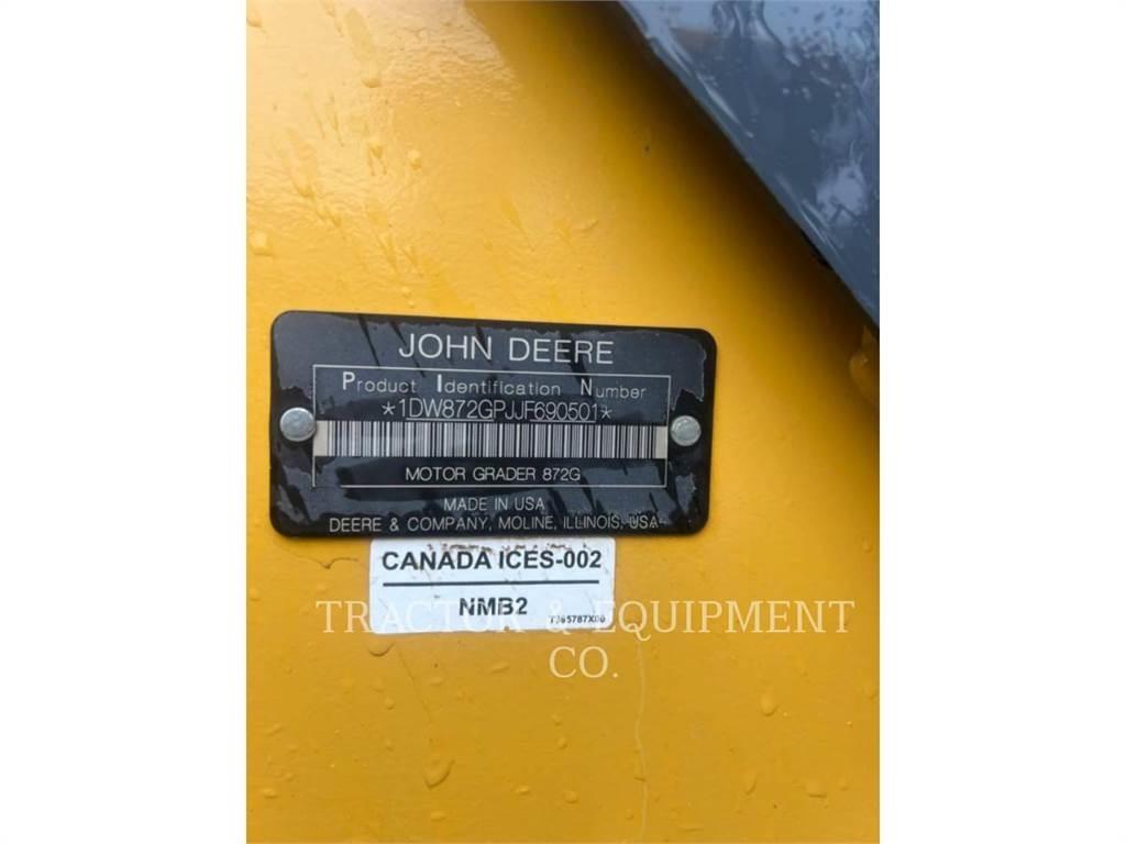 John Deere 872GP Vejhøvle / Gradere