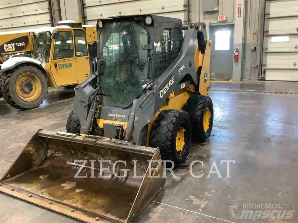 John Deere & CO. 318G Minilæsser - skridstyret