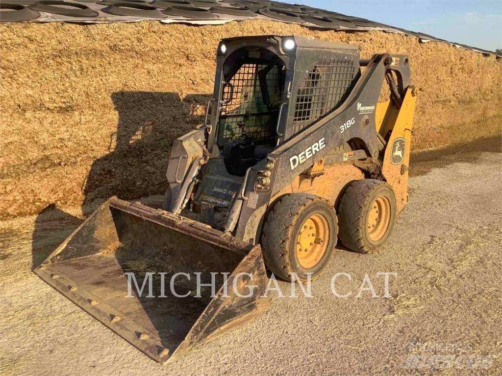 John Deere & CO. 318G Minilæsser - skridstyret
