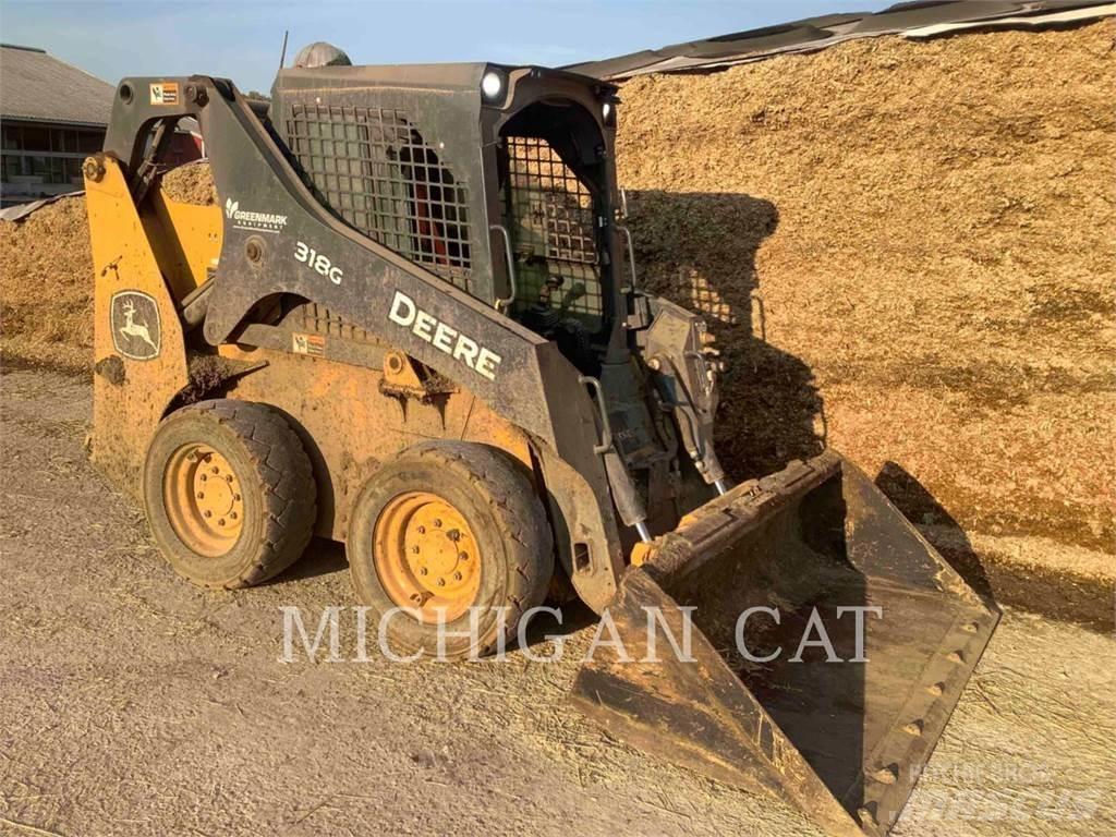 John Deere & CO. 318G Minilæsser - skridstyret