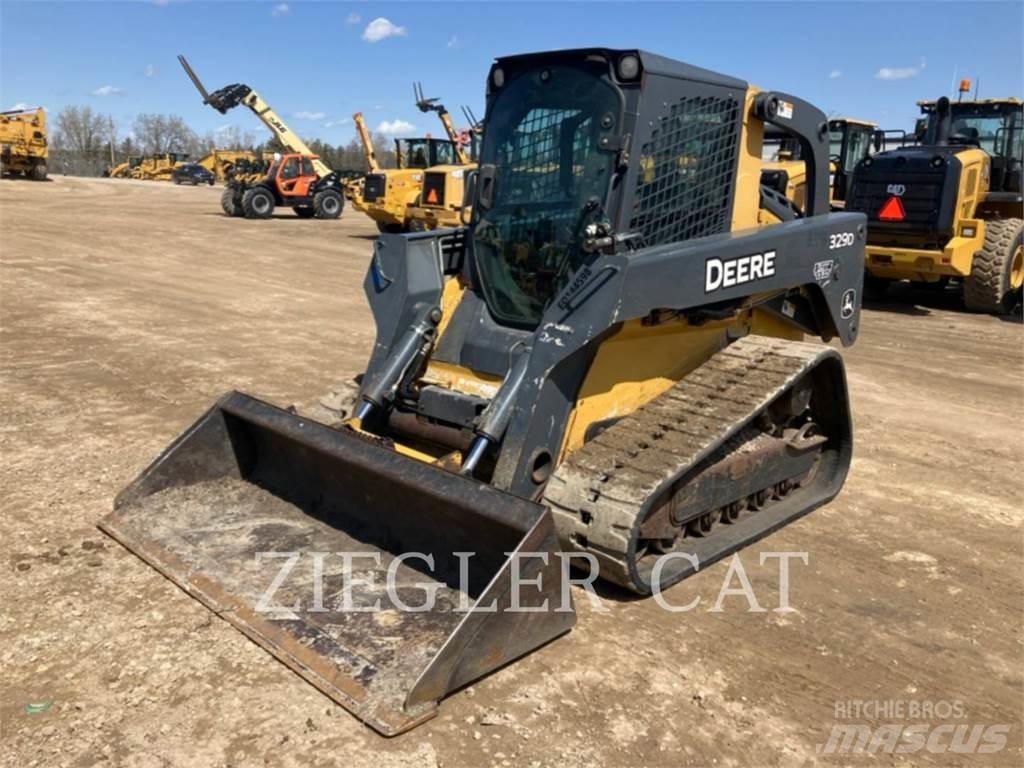 John Deere & CO. 329 D Larvebåndslæssere