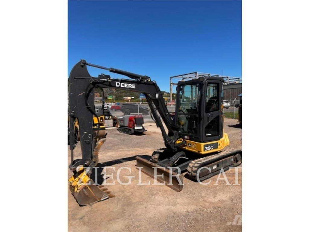 John Deere & CO. 35G Gravemaskiner på larvebånd