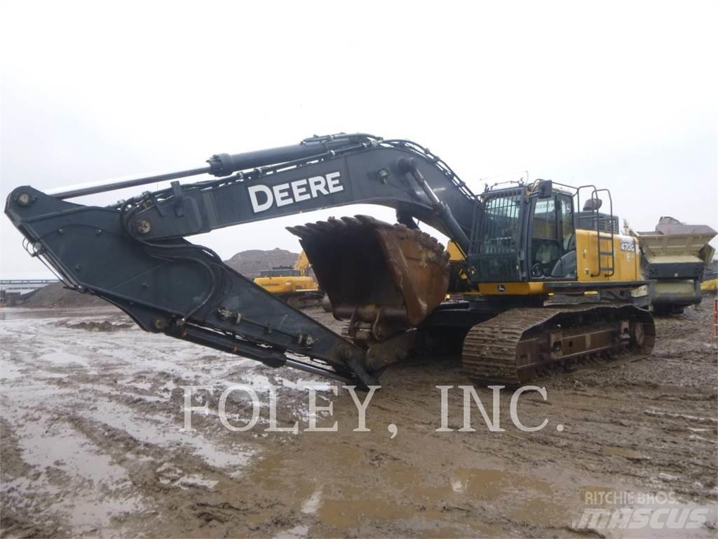 John Deere & CO. 470G Gravemaskiner på larvebånd