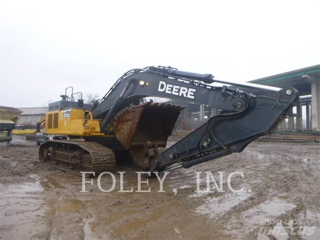 John Deere & CO. 470G Gravemaskiner på larvebånd