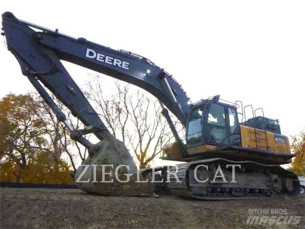 John Deere & CO. 470G Gravemaskiner på larvebånd