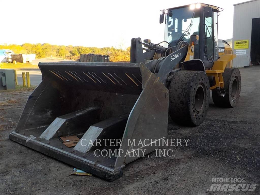 John Deere & CO. 524 K II Læssemaskiner på hjul